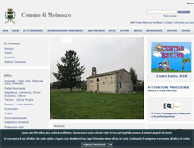 Tablet Screenshot of comune.moimacco.ud.it